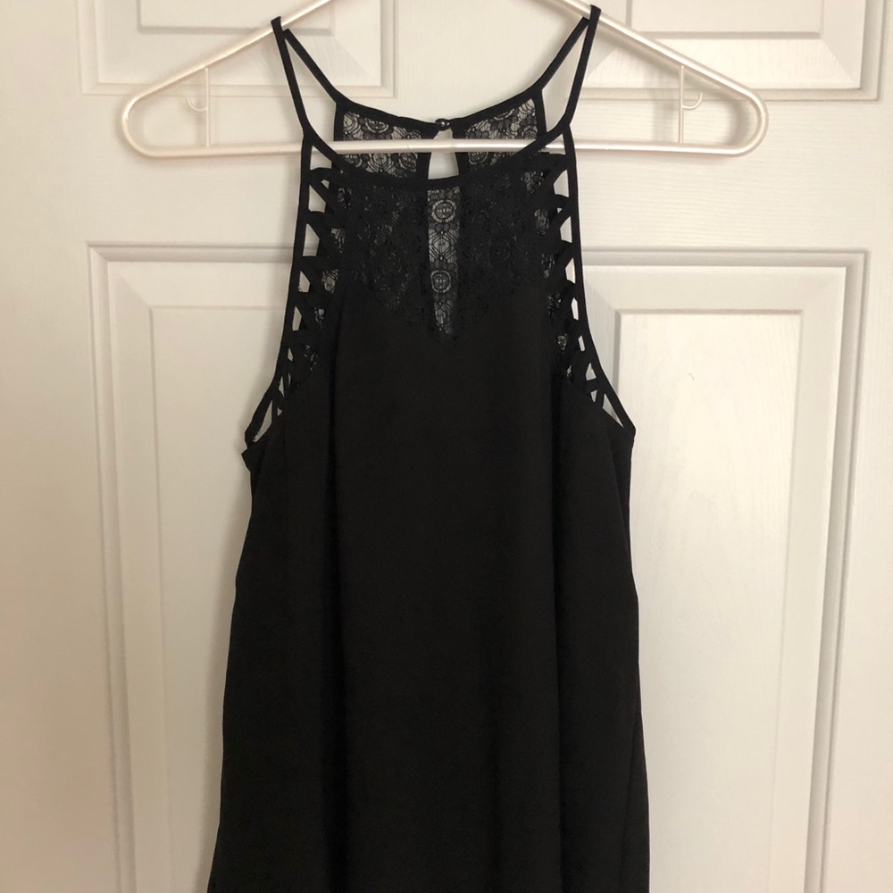 Black Doe&Rae tank top size small